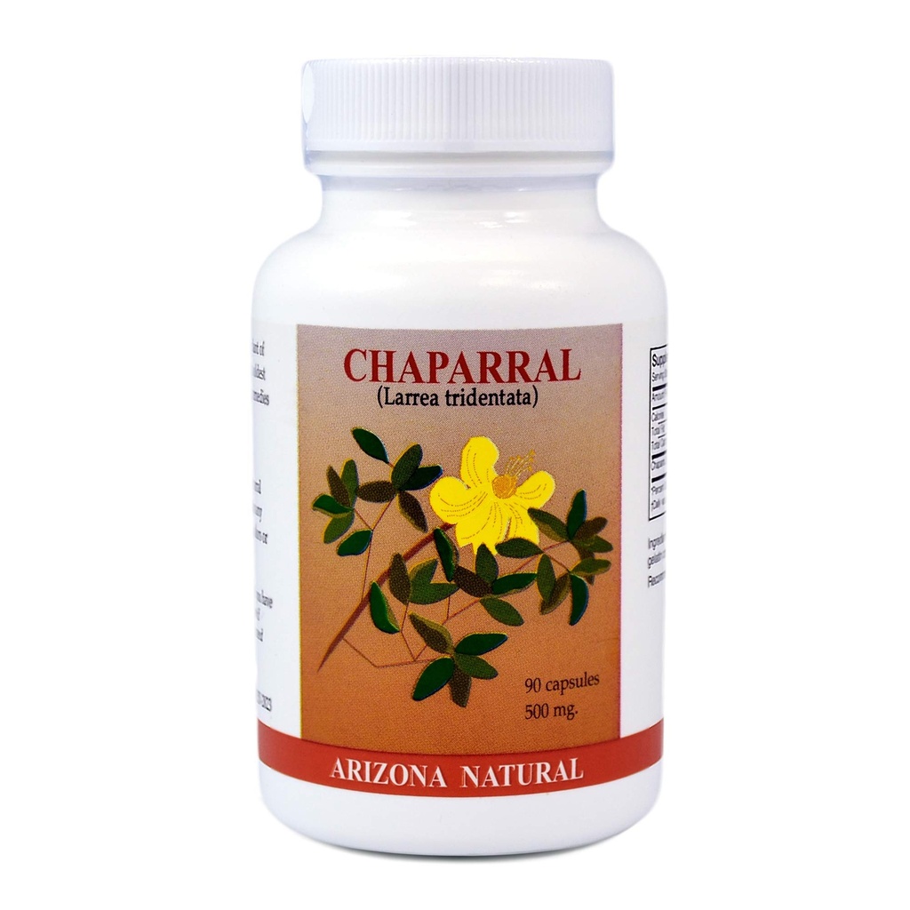 Chaparral (Larrea Tridentata) 500 mg, 90 Καψάκια