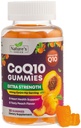 CoQ10 Gummies for Adults 100mg - 3X Δύναμη, Υψηλή Απορρόφηση, Αντιοξειδωτικό συμπλήρωμα για την υποστήριξη της καρδιάς και την παραγωγή ενέργειας, Ultra Coenzyme Q10 Βιταμίνες, Coq 10 Συμπληρώματα - 30 CoQ10 Gummies