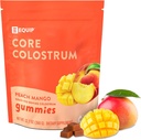 Equip Foods Core Bovine Colostrum Gummies, Delicious 1g Per Seving Grass Fed Colostrum Supplement - Υγεία, Ανοσία, Ανάκτηση, Μαλλιά & Δέρμα - 60 Bovine Colostrum Gummies, 30 Υπηρεσίες, Ροδάκινο Mango