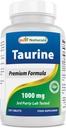 Best Naturals Taurine 1000 mg 250 Tablets - Υποστηρίζει την υγεία των ματιών, την υγιή κυτταρική δραστηριότητα & την καρδιαγγειακή υγεία