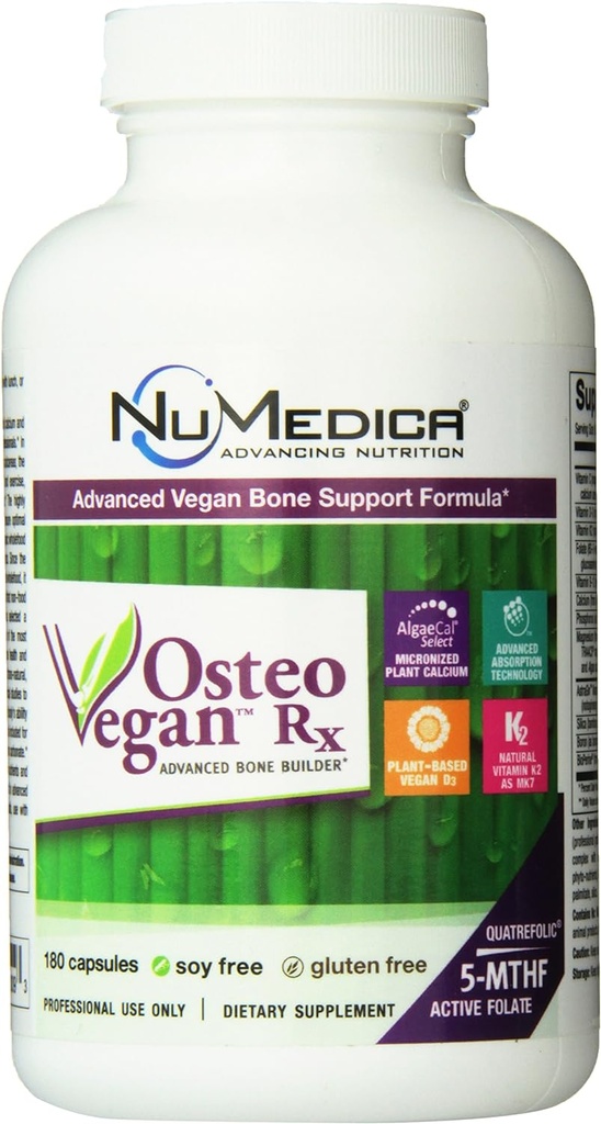 AZZUTORK NuMedica Osteo Vegan Rx 180 κάψουλες λαχανικών