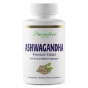 Παραδεισένια βότανα Βιολογικά Ashwagandha, Ayurvedic Adaptogen, Vegan, μη ΓΤΟ, Χωρίς γλουτένη, 60 κάψουλες χορτοφάγων