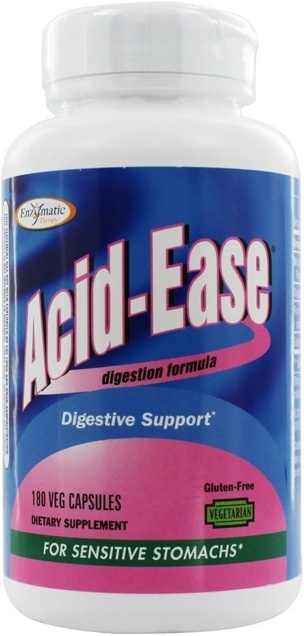 Ενζυματική θεραπεία Οξύ Ευκολία, Digestion Formula, 180 κάψουλες