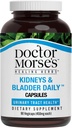 Doctor Morse's Kidney & Bladder Daily Cleanse - Υποστήριξη για την Ουροφαγική Φυλλαδική Υγεία & Αποβολή της Λέμφης - Naturopath Formulated - Cordyceps Mushroom, Juniper Berry, Horsetail Herb - 90 κάψουλες