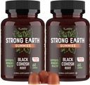 YUM-V'S Strong Earth Black Cohosh Root 50mg (60 Count) - Φυσικό εκχύλισμα Εμμηνόπαυση Συμπληρώματα Νύχτα Ιδρώσεις & καυτές αναλαμπές για τις γυναίκες