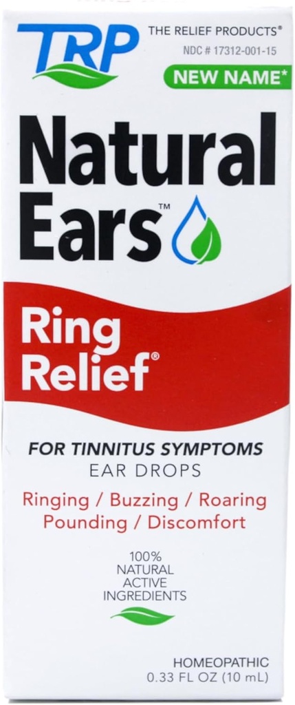 Ring Relief Ear Drops Μέγεθος .33z Ring Relief Ear Drops .33z
