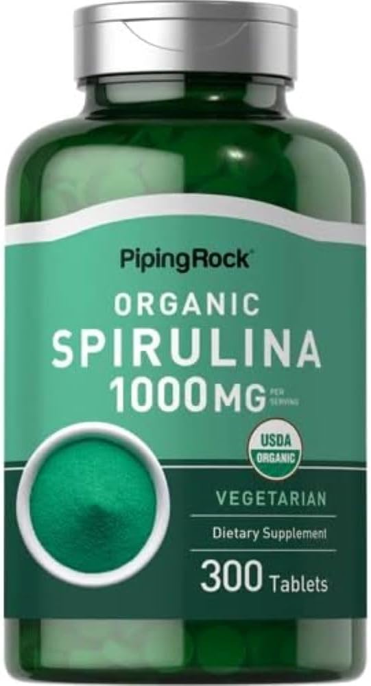 Piping Rock Organic Spirulina 