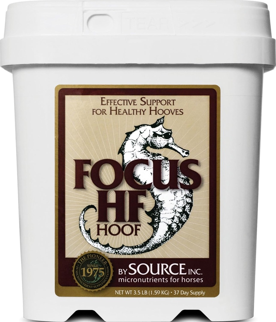 Πηγή 573935 Focus Hf Hoof μικροθρεπτικό για άλογα, 3,5 lb