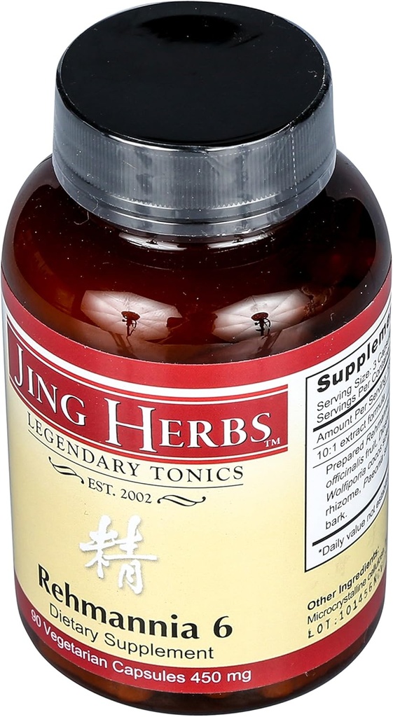 Jing Herbs Rehmannia 6 90 Κάψουλες