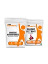 BulkSupplements Creatine + Organic Beet Root Powder 500g Bundle