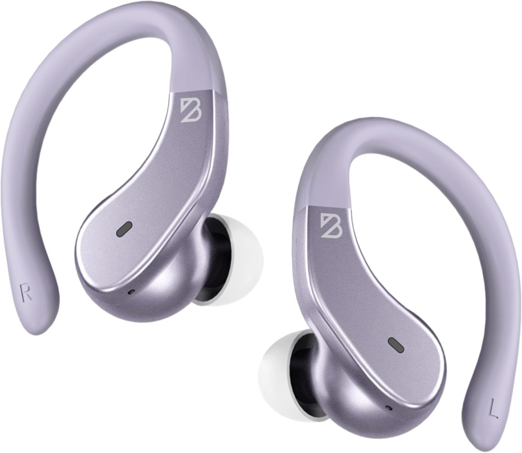 Back Bay Audio - Runner's Wireless Earbuds Bluetooth ακουστικά για σπορ, Hook Over The Ear Buds, Deep Bass, Wrap Γύρω από ακουστικά με Earhooks για τρέξιμο, προπόνηση ασύρματα ακουστικά για το γυμναστήριο
