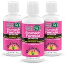 Lily Of The Desert Stomach Formula, Aloe Vera 80 Gel - Συμπυκνωμένο χυμό αλόης Βέρα με Slippery Elm, χαμομήλι, μέντας, και τζίντζερ για την υγεία των ούλων, Heartburn, Acid Relux, 32 Oz (Pack of 3)