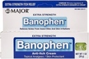 MAJOR Extra Strength Banophen - Anti-Itch Cream - Topical Analgesic Skin Protectant - Helps Relieve Itches from Insect Bites and Skin Irritations - 1 Oz. (1 Pack)