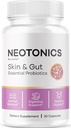 Neotonics Κάψουλες - Επίσημη Neotonics Skin & Gut Essential Probiotics, Advanced Formula Neotonics Skin and Gut Organic, All Natural Supplement Neotonics Review, 30 Κάψουλες για 1 μήνα