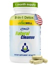 Daily Detox - Καθαριστικό Κολώνα για το βάρος Flush, Bowel Movement Συμπληρώματα για Stomach Bloating, Προωθεί Digestive Health, Premium Cleanse Formula για άνδρες και γυναίκες, 60 Count