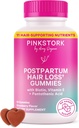 Pink Stork Postpartum Μαλλιά Απώλεια Gummies 