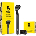 The Beard Club Premium Derma Roller for Face, Body and Scalp - Μικροανάγκη Roller για άνδρες και γυναίκες με 540 Titanium Microneedles - για μαλλιά & γένια - Βαρυμένη λαβή μετάλλων - Μαγνητική θήκη αποθήκευσης
