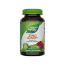 Nature's Way Zinc Gummies, ανοσοποιητική υποστήριξη Gummy με 100% καθημερινή αξία του ψευδαργύρου ανά 1-Gummy Service*, Ενήλικες & Παιδιά 9+, Χωρίς γλουτένη, Pectin με βάση φυτά, Μικτή γεύση μούρου, 120 Gummies