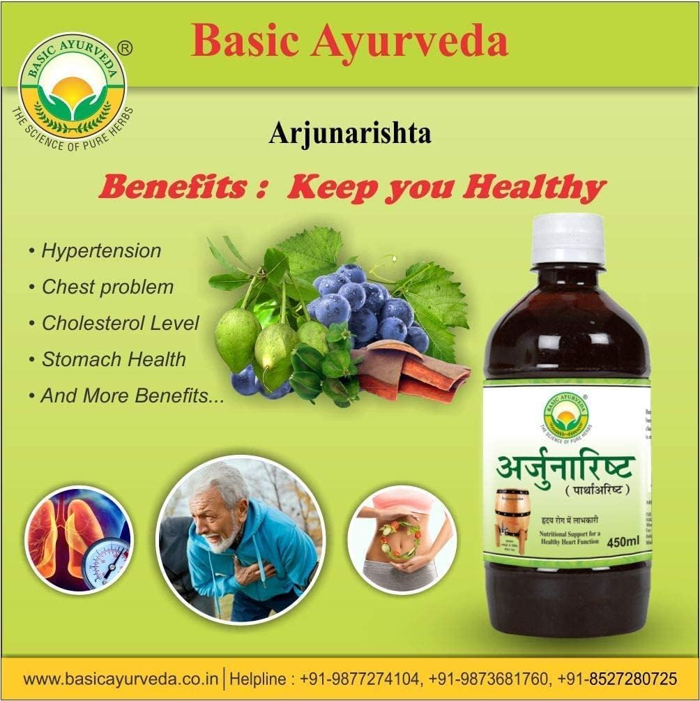 KRISTINA Basic Ayurveda Arjunarista Syrup 