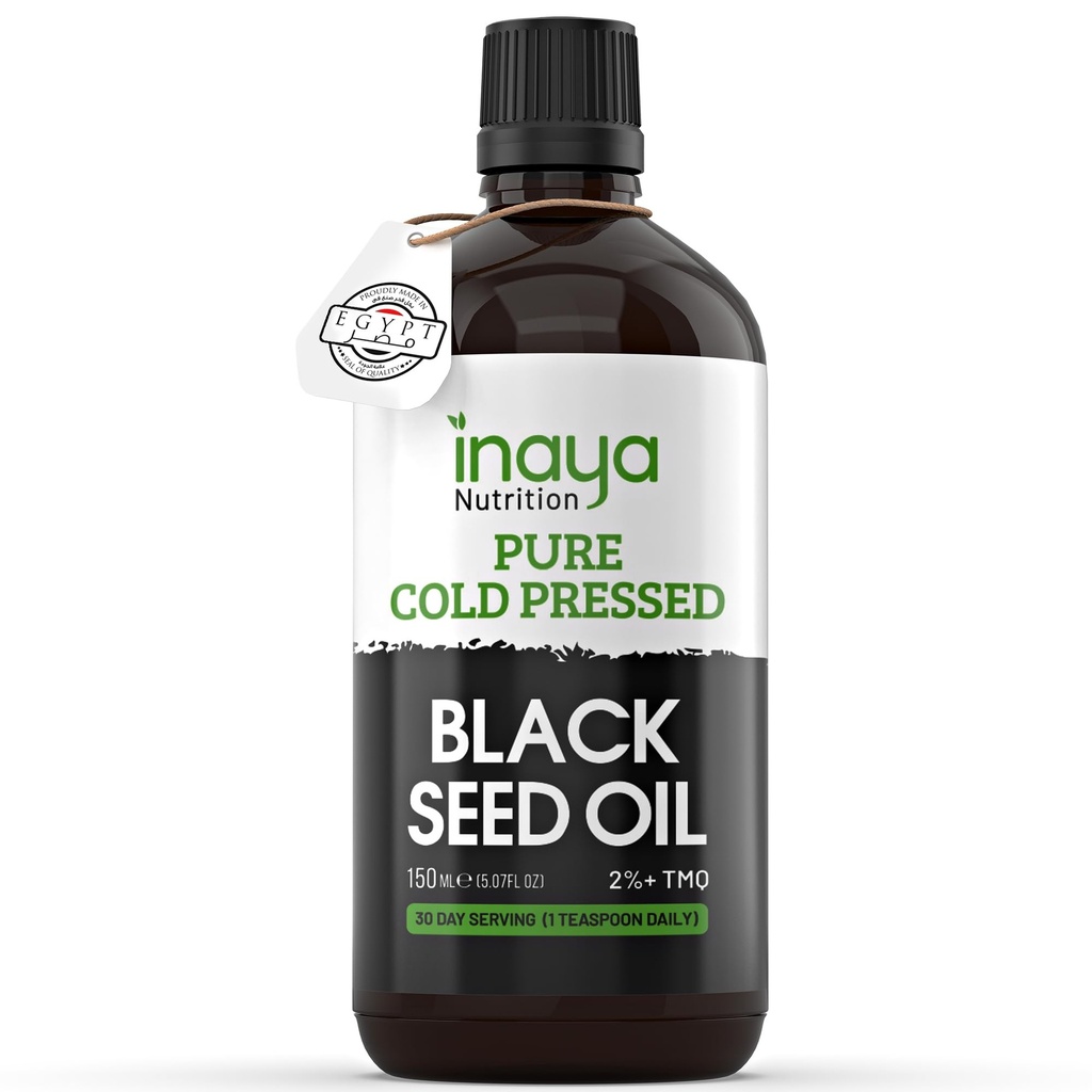 Nigella Sativa Black Seed Oil – Pure Cold-Pressed με 2% Thymoquinone 
