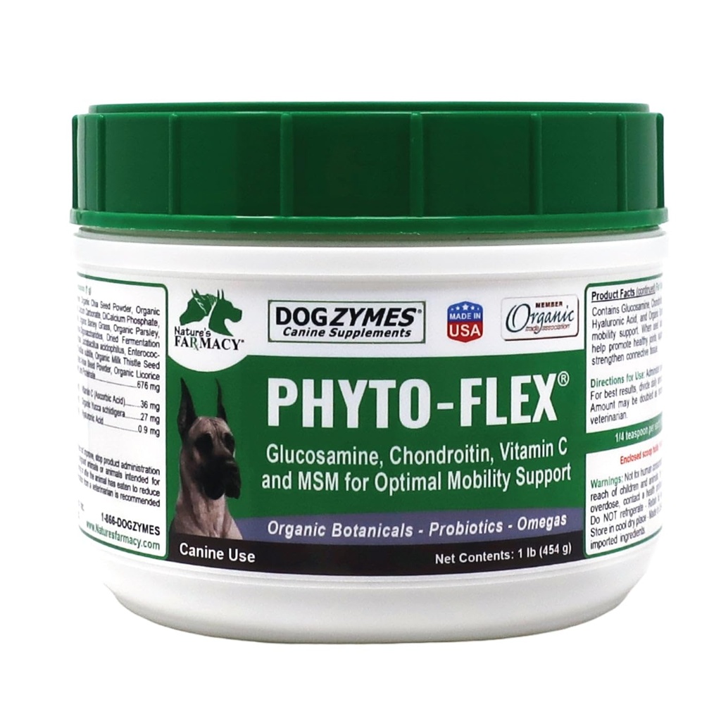 Ένζυμα Phyto Flex - Γλυκοσαμίνη, Χονδροϊτίνη, MSM και Υαλουρονικό οξύ... (1 λίρα)