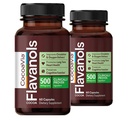 CocoaVia Cardio Health Supplement, 60 Ημέρα, 500mg Cocoa Flavanols, Υποστηρίξτε την υγεία της καρδιάς, Ενισχύστε το νιτρικό οξείδιο, Κυκλοφορία αίματος, Ενέργεια, Vegan, Σκούρο σοκολάτα, 120 κάψουλες