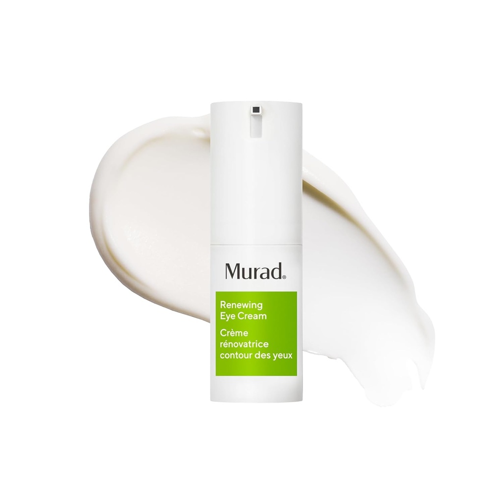 Murad Renewing Eye Cream – Nourishing Retinol & Peptide Formula με Mango Butter & Eye Brightening Complex για τη σύσφιξη, τη μείωση των σκοτεινών κύκλων, τη ελαχιστοποίηση των ρυτίδων και της αναζωπύρωσης του δέρματος – 0.5 Fl Oz
