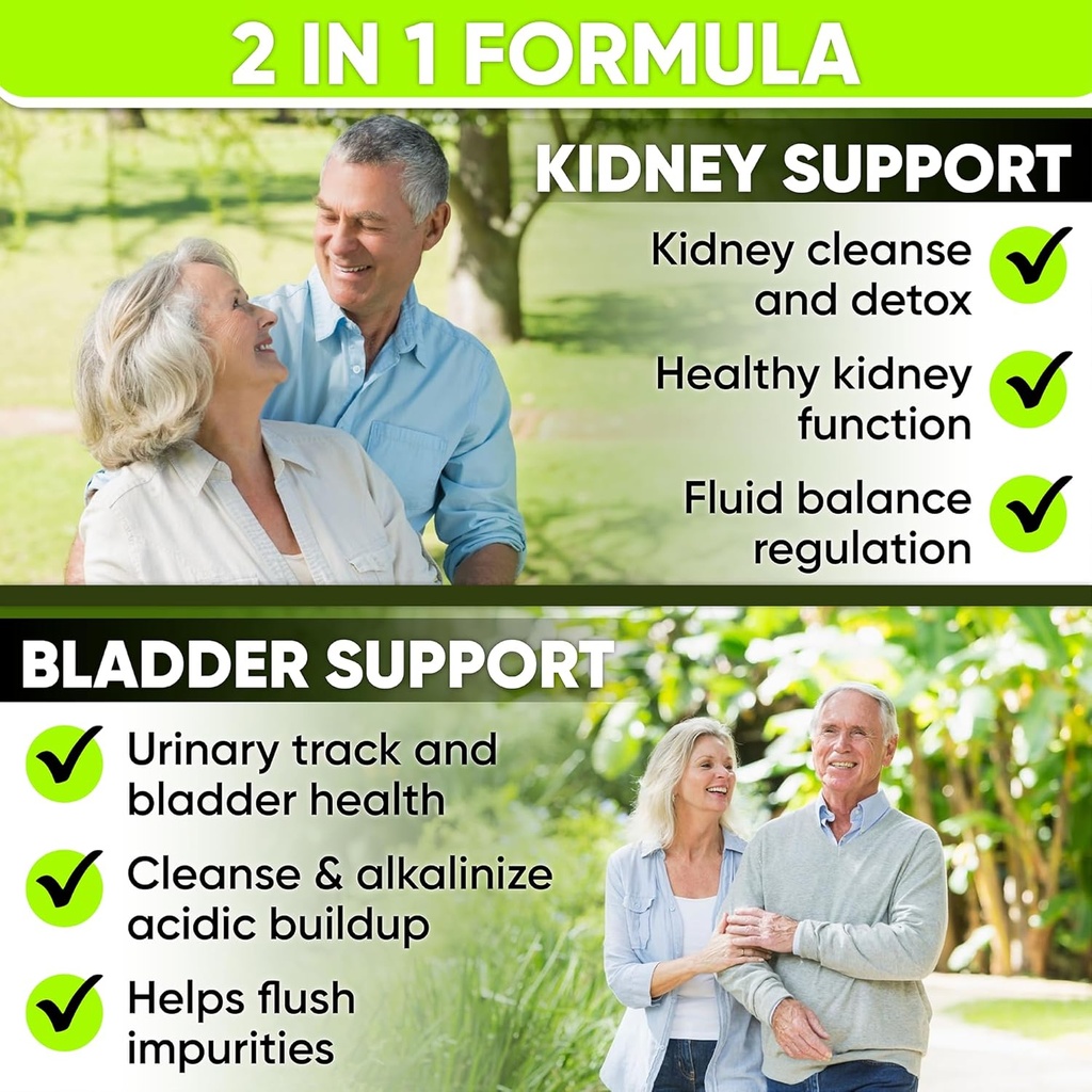 NutraPro Kidney Cleanse Detox & Repair and Bladder Υποστήριξη - συμπλήρωμα υποστήριξης νεφρών για την αποκατάσταση νεφρών με Chanca Piedra, Cranberry, Juniper μούρα για την υγεία Detox και Bladder.60 Ημέρα προσφοράς.