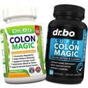 Cleanser του παχέος εντέρου Συμπληρώματα Αποτοξίνωσης Κάψουλες - 15 Ημέρα καθαρισμού του παχέος εντέρου χάπια & Probiotic Καθημερινή Βότανο Καθαρισμός - Φυσικό Bowel Movement Συμπληρώματα για Intestinal Stomach Bloating Digestive Gut Υποστήριξη