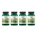 Swanson Ultimate Ashwagandha KSM-66 - Herbal Supplement Supporting Healthy Stress Levels & Relaxation - Natural Formula to Promote a Calm & Relaxed Mindset - (60 Veggie Capsules, 250mg Each) (4 Pack)