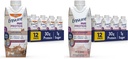 Διασφάλιση της μέγιστης υγρής θρέψης πρωτεΐνης με 30g πρωτεΐνης και μέγιστης θρέψης πρωτεΐνης ανακινήστε με 30g πρωτεΐνης, 1g ζάχαρης, υψηλής πρωτεΐνης ανακινήστε, κρεμώδη φράουλα, 11 fl oz, (πακέτο των 12)