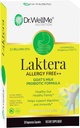 Dr. WellMe Laktera Allergy-Free Probiotics – 30 Κάψουλες, 12B CFU Προβιοτική Φόρμουλα Γάλατος, Ανοσοποιητικό & Συμπληρώματα Υγείας Ορού - Χαμηλή Λακτόζη, Χωρίς Γλουτένη για Ενήλικες & 7+ Παιδιά
