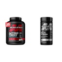 Muscletech Whey Protein Powder & Multivitamin for Immune Support - Nitro-Tech Muscle Building Formula with Whey Protein Isolate & Peptides, 30g Protein, 3g Creatine, 6,8g BCAAs, και Platinum Multivitamin με 18 Βιταμίνες & Ορυκτά