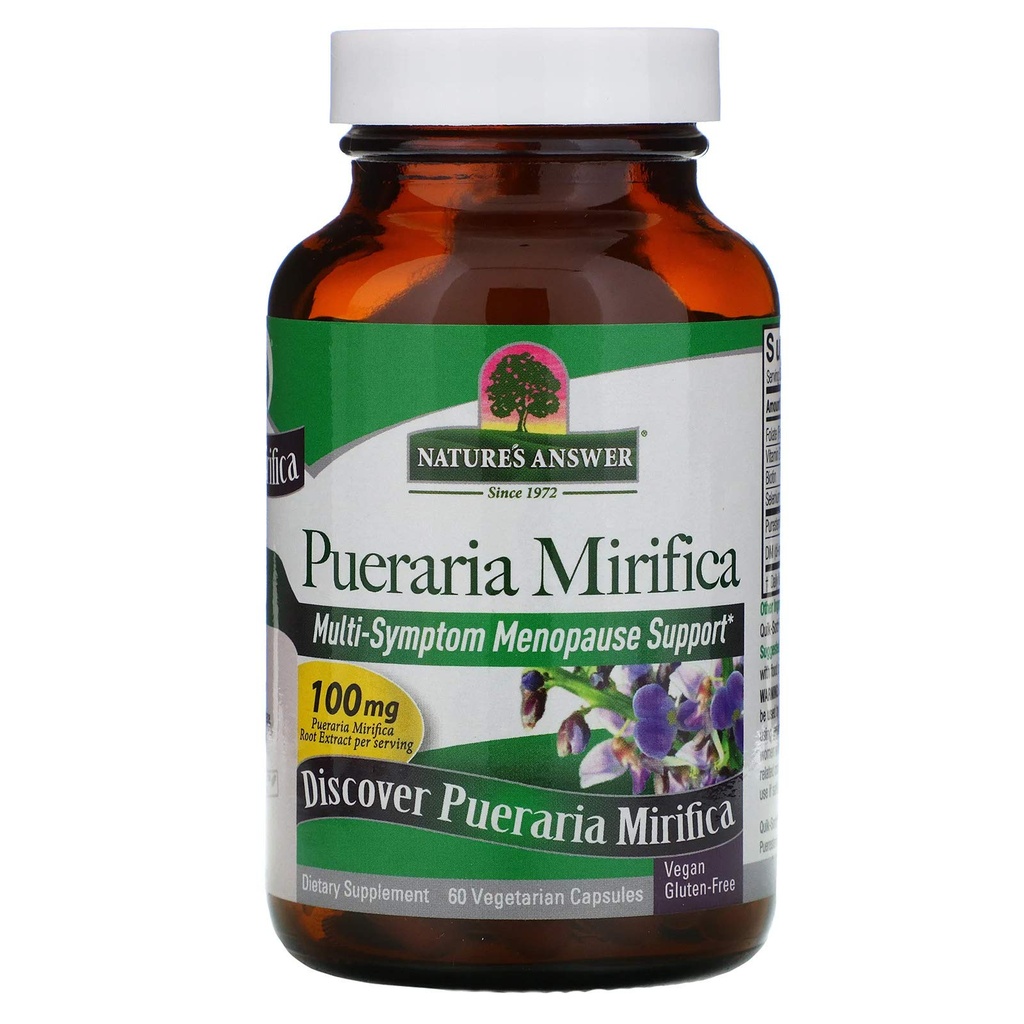 Απάντηση της φύσης Pueraria Mirifica χορτοφάγους κάψουλες, 60-Count