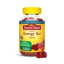Nature Made Energy B12 1000 mcg, Συμπλήρωμα διατροφής για την υποστήριξη του μεταβολισμού της ενέργειας, 80 Gummies, 40 ημέρες προσφοράς Η συσκευασία μπορεί να διαφέρει