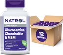 Natrol Glucosamine Chondroitin και MSM δισκία, 150- Count (πακέτο των 12