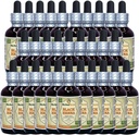 Black Henna (True Indigofera tinctoria) Tincture, Liquid Extract (Brand Name: HerbalTerra, Proudly Made in USA) 30x2 fl.oz (30x60 ml)