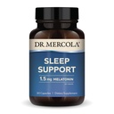 Δρ Mercola Υποστήριξη ύπνου με μελατονίνη, 1.5mg Μελατονίνη ανά υπηρεσία, 30 εξυπηρετήσεις (30 κάψουλες), συμπλήρωμα διατροφής, υποστηρίζει υγιή ύπνο και ψυχική εστίαση, μη ΓΤΟ