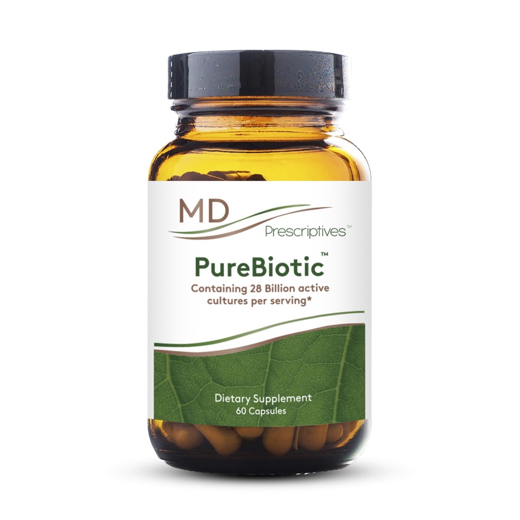 MD Prescriptives - PureBiotic - Probiotic Dietary Supplement for Digestive & Gut Health - 60 Κάψουλες