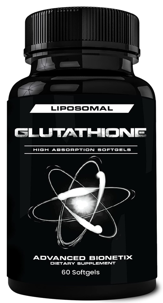 Advanced Bionetix 850mg Liposomal Glutathione Supplement | 60 Total Liposomal Softgels | Antioxidant Supplement w/Gluta-IV™, 100X Absorption Over Powder Glutathione