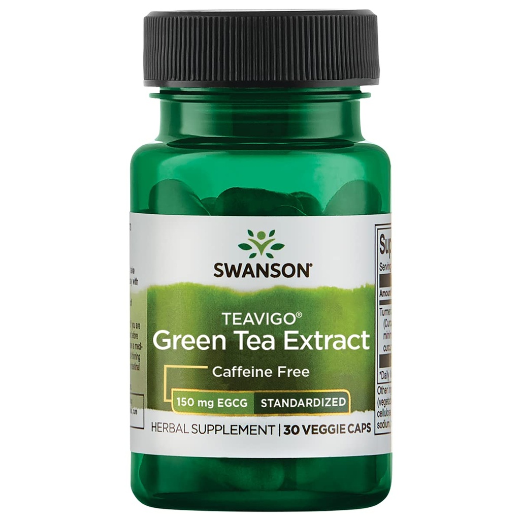 Swanson TEAVIGO GRN Τσάι 150MG EGCG 30VEG Cap