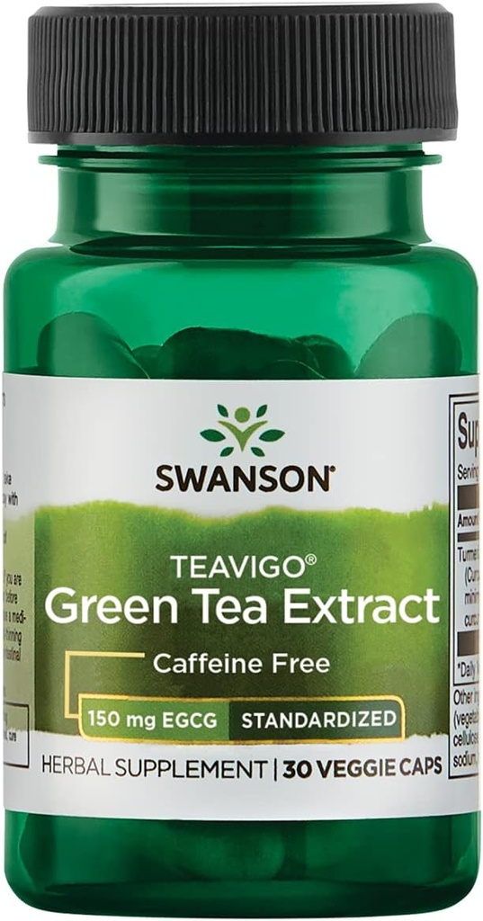 Swanson TEAVIGO GRN Τσάι 150MG EGCG 30VEG Cap
