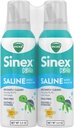 Vicks Sinex, Children's Saline Nasal Spray, Drug Free Ultra Fine Mist with Hint of Aloe, Ages 1+, Fast Everyday Stuffy Nose Relief for Kids, Clear Mucus from a Cold or Allergy, 5 OZ x 2