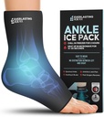 Ankle Ice Pack Wrap for Swelling, Reuseable Foot Ice Pack Wrap - Ψυχρή θεραπεία συμπίεσης για την ανακούφιση του πόνου, Plantar Fasciitis, Strained Ankles, Αχιλλέας Tendonitis Relief