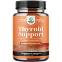 Βότανο Thyroid Support Complex - Poent Kelp Iodine συμπλήρωμα με L Tyrosine, Bladderwrack, Selenium & Pure Ashwagandha για την ισορροπία ορμονών - Mood & Energy Dietary Pills - 120 Hanal Caps