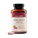 NatureWise Beet Root Capses 1325mg με Βιολογικό Beetroot - Nitric Oxide Booster για την υποστήριξη της κυκλοφορίας και της υγείας της καρδιάς - Vegan, Gluten-free, Non-GMO - 120 Κάψουλες[60 Day Supply]