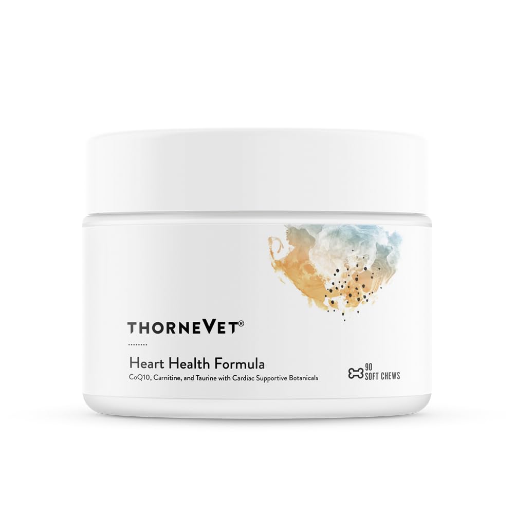 ThorneVET Heart Healthy Formula – Καρδιαγγειακή υποστήριξη για σκύλους & γάτες, 90 μαλακά μάσημα