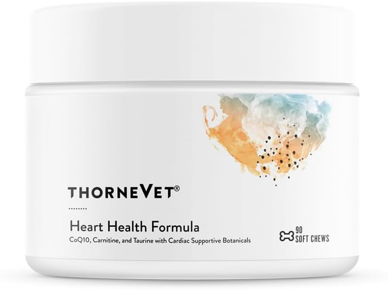 ThorneVET Heart Healthy Formula – Καρδιαγγειακή υποστήριξη για σκύλους & γάτες, 90 μαλακά μάσημα