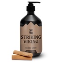 Striking Viking Sandalwood Beard Wash / Shampoo για τους άνδρες - 17 Oz, Paraben & Sulfate Δωρεάν, Jojobal Oil για όλους τους τύπους γεννήσεων - Προάγει την υγιή ανάπτυξη & Ενυδατώνει