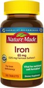 Nature Made Iron 65 mg (από θειικό σίδηρο) Δισκία για σχηματισμό ερυθρών αιμοσφαιρίων (365 ct.).